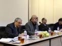 گزارش تصویری از بازدید هیات رئیسه دانشگاه از دانشکده علوم زمین